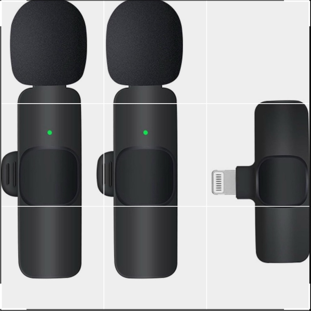 Wireless Lavalier Microphone Set